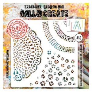 Aall & Create 6 x 6 Stencil - #16