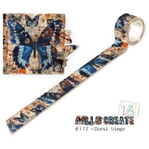 Aall & Create Layer it Up! Washi Tape #117 Coral Wings