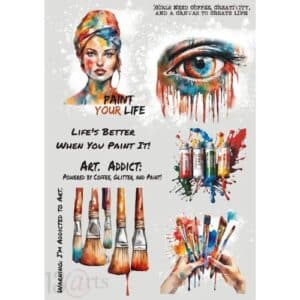 13@rts Life is Better Transfer Iron On- A4 size