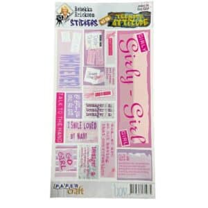 Rebekka Erickson Teenage Attitude Stickers - Go Girl
