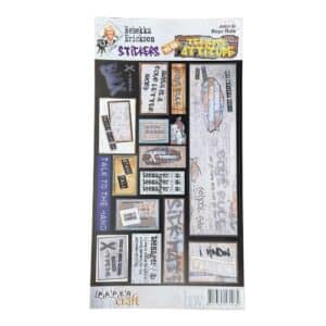 Rebekka Erickson Teenage Attitude Stickers Boyz Rule