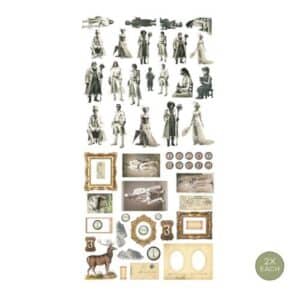Prima Finnabair Collection Ephemera - Steam and Frost