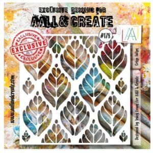 Aall & Create 6 x 6 Stencil - #178 Crisp Tulips