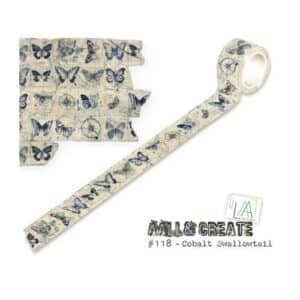Aall & Create Layer it Up! Washi Tape #118 - Cobalt Swallowtail