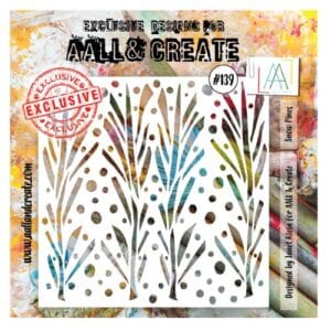 Aall & Create 6 x 6 Stencil - #139 Snow Pines