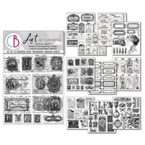 Ciao Bella Mixed Media Stickers – Lithographs