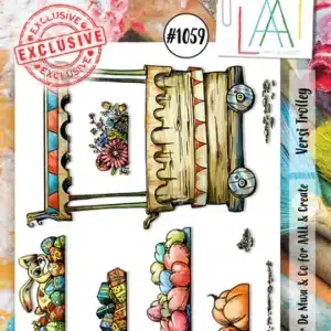 Aall & Create A6 Stamp Set - Versi Trolley