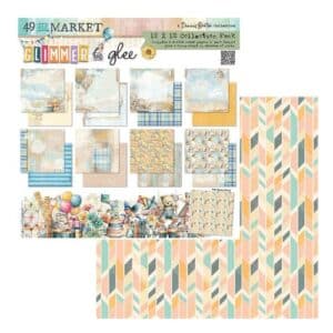 49 And Market Collection Pack 12"X12" - Glimmer & Glee 12 x 12 Collection Pack