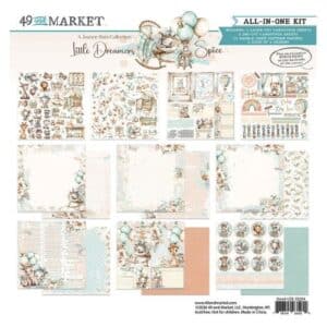 49 and Market Little Dreamers Spice - 12 x 12  ALL-IN-ONE-KIT