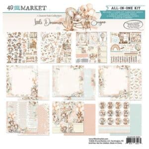 49 and Market Little Dreamers Sugar- 12 x 12  ALL-IN-ONE-KIT