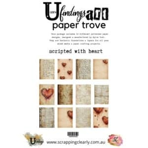LUCKYfindings paper trove - scripted with heart