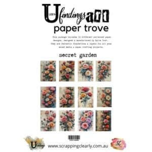 LUCKYfindings paper trove - secret garden
