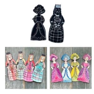 Art Foamies Megan Quinlan | Seedling Sisters | Foam Stamps - Set of 2