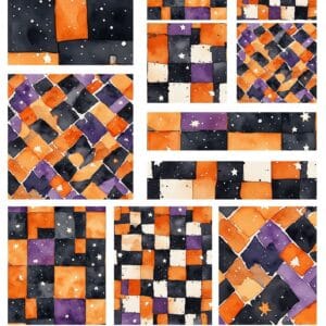 LUCKYfindings groundworks imagery Sheet - a little batty
