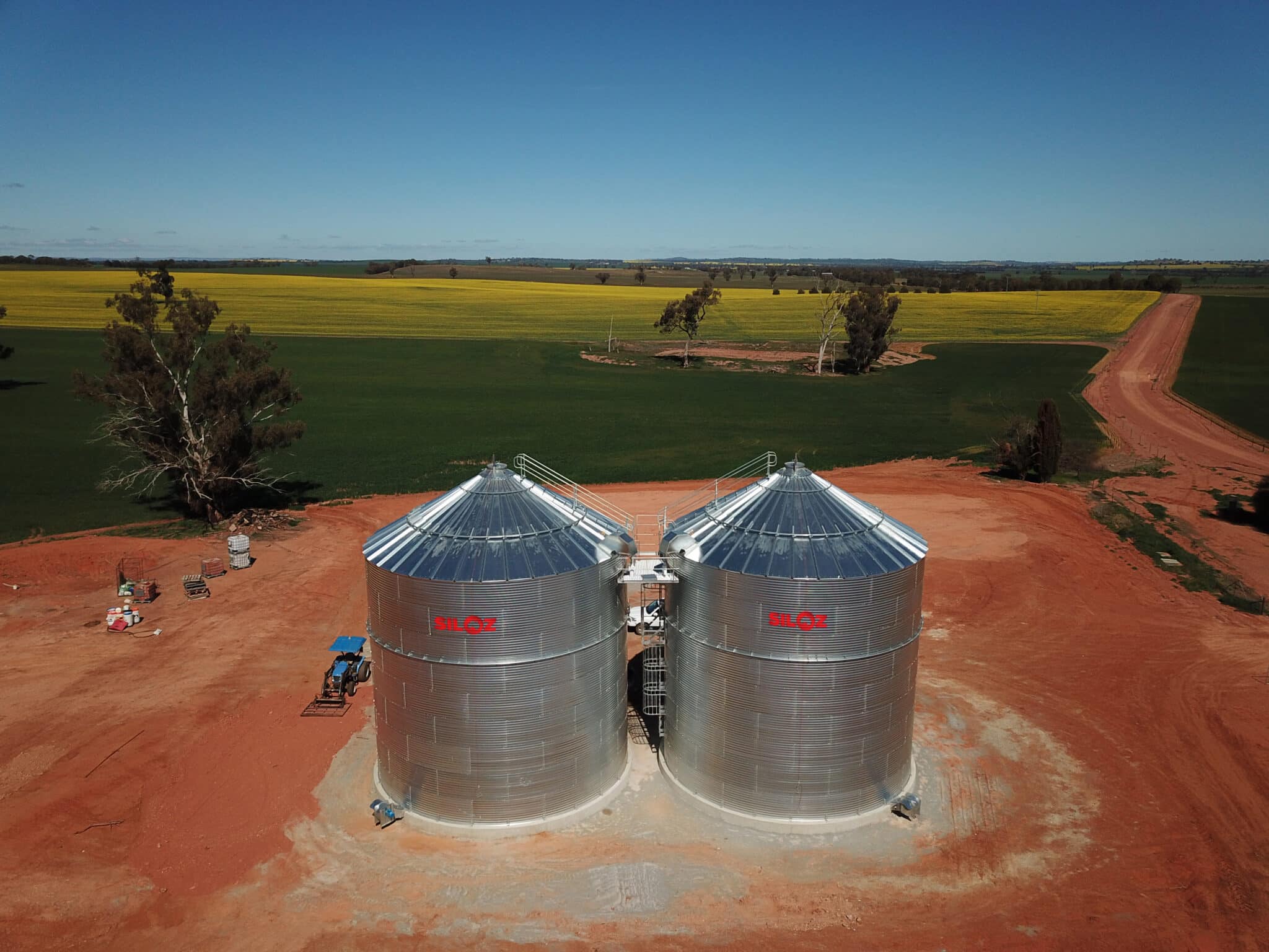 SilOz | Premium Silos for this Harvest | Grain Storage Solutions