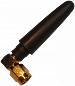 ANTENNA 900MHZ 2DBI RIGHT ANGLE MONOPOLE (RPSMA)