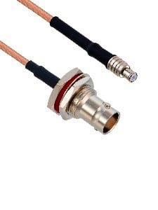 DS Instruments MCX-BNC Female adaptor cable