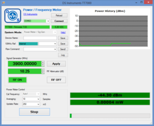 DS Instruments TT7000 GUI