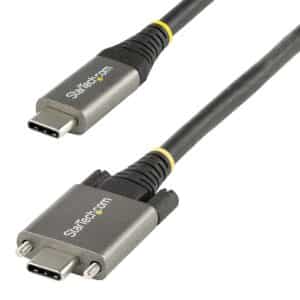 USBC Screw Locking Thunderbolt USB-C locking cable for SP145 Signal Hound Spectrum Analyser