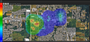 Spike Mapping heatmap