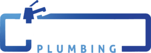 Contemporary Plumbing Logo White