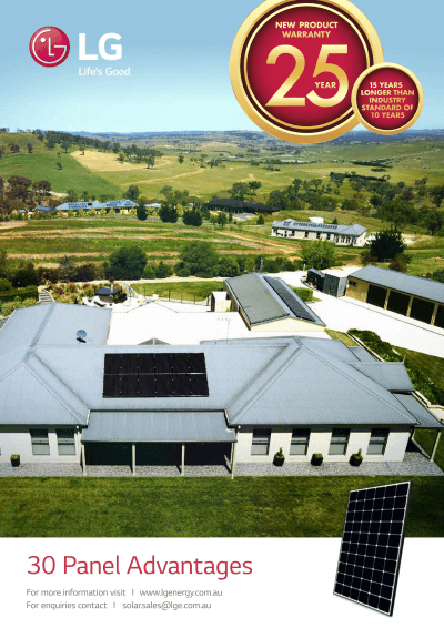 LG Solar Panels – 30 Advantages