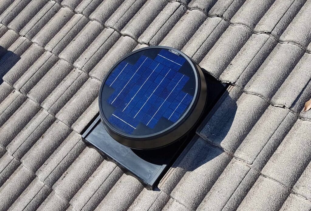 Roof ventilator fan solar star rm1600 diy kit - Solarwiseww.com.au