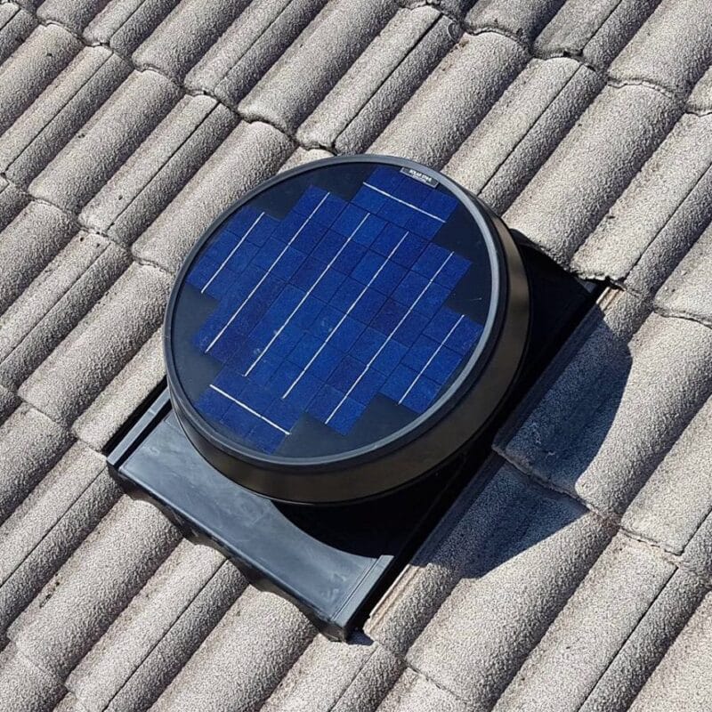 Roof ventilator fan solar star rm1600 diy kit - Solarwiseww.com.au