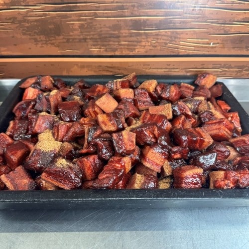 BBQ Plum Pork Bites GF