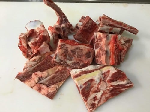 Bag Of Cut Bones
