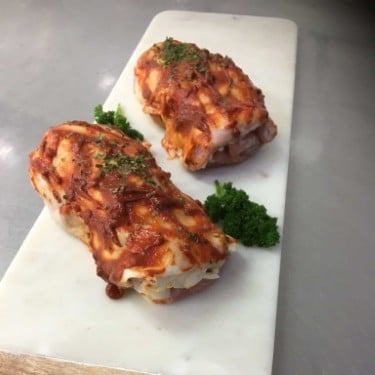 Chicken Parmigiana Roll