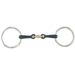 Loose Ring Training Snaffle w/Sweet Iron & Copper Mouth