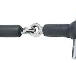 Rubber Jointed Mouth Dee Bit