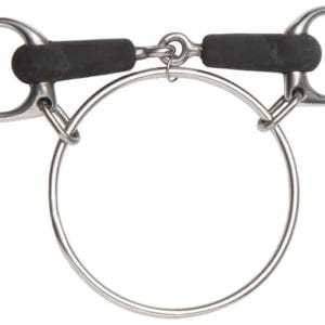 Dexter Snaffle Rubber Mouth