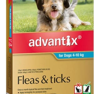 Advantix For Medium Dogs 4-10kg