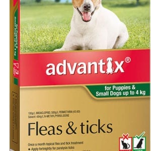 Advantix For Puppies & Small Dogs Up To 4kg