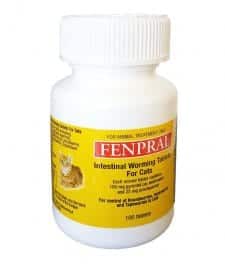 Fenpral Cat 5Kg Intestinal Worming Tablets