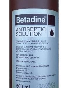 Betadine Solution 500ml