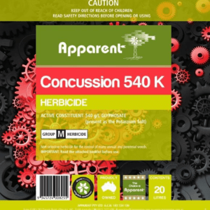 Apparent Concussion 540 (Glyphosate)