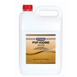 Vetsense PVP-Iodine 10% Solution 5L