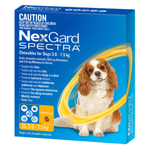 NEXGARD SPECTRA Small Dog 3.6-7.5kg