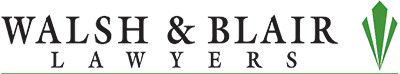 Walsh & Blair logo.